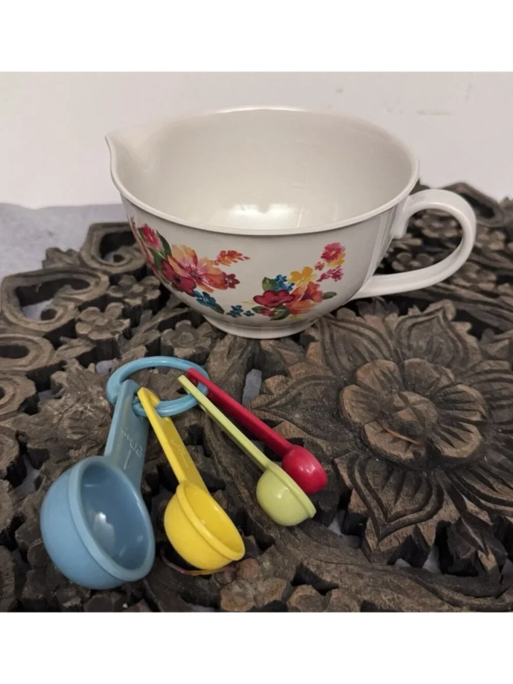 Pioneer Woman Wildflower Whimsy 20 Pc Gadget Set~Cutting Board~Utensil+MORE-NEW